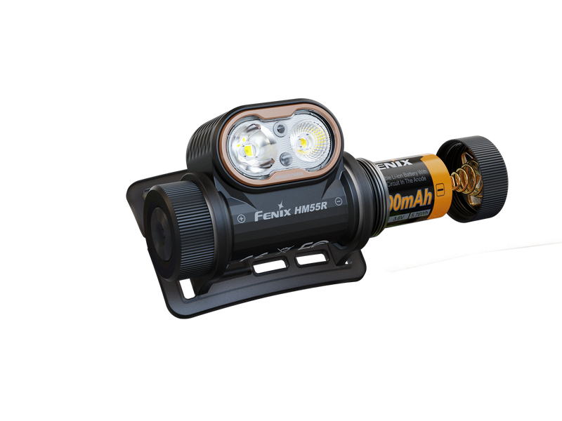 Laden Sie das Bild in Galerie -Viewer, Fenix HM55R, Mulit-LED leichtgewicht Stirnlampe, 1200 Lumen