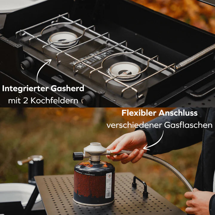 Laden Sie das Bild in Galerie -Viewer, Naturbummler Campingküche