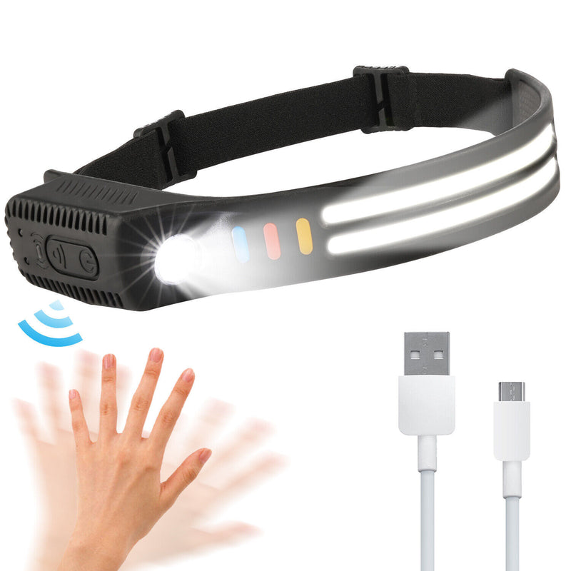 Laden Sie das Bild in Galerie -Viewer, COB-Stirnlampe mit 5 Modi – Dein zuverlässiger Begleiter für Camping & Outdoor-Abenteuer