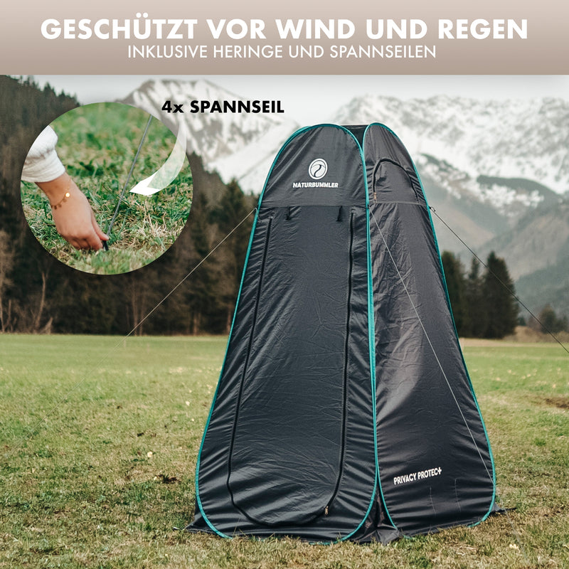 Laden Sie das Bild in Galerie -Viewer, Naturbummler Duschzelt Privacy Protec+ – Dein mobiler Sichtschutz