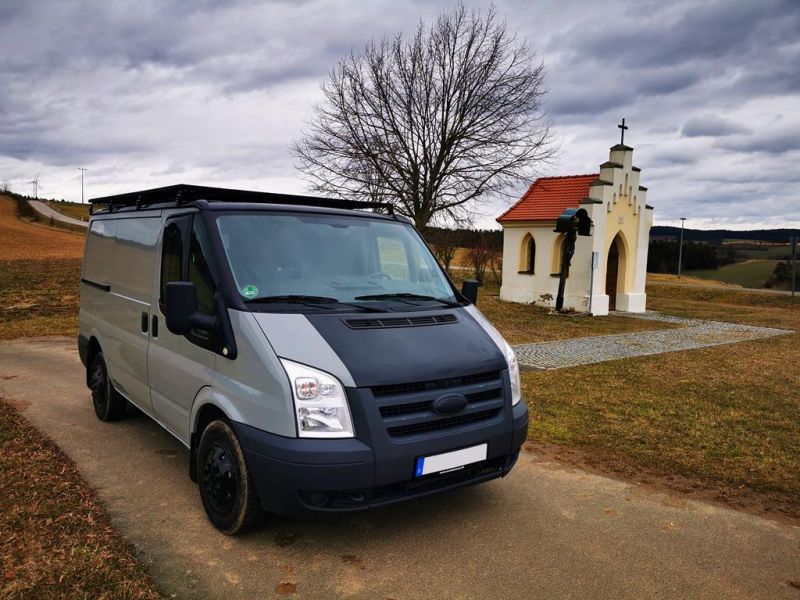 Laden Sie das Bild in Galerie -Viewer, Rolling Space Dachträgersystem Ford Transit MK7 | SpaceRack
