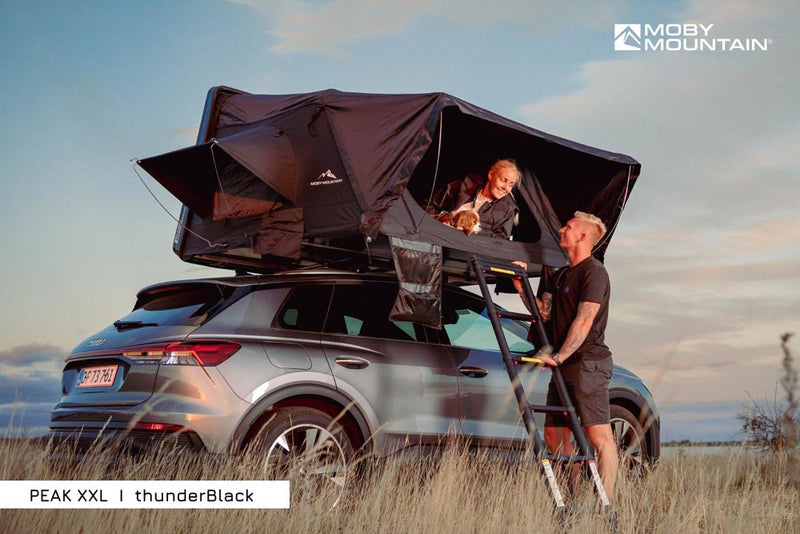 Laden Sie das Bild in Galerie -Viewer, Moby Mountain Dachzelt Peak XXL auf Autodach