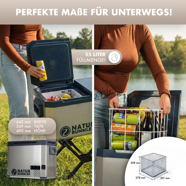 Laden Sie das Bild in Galerie -Viewer, Naturbummler Kühlbox VAC-CORE 45L