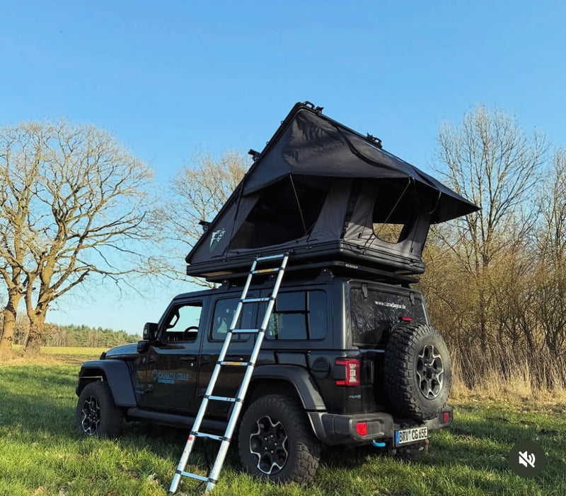 Laden Sie das Bild in Galerie -Viewer, GEAR ROCK Revelstoke PRO 120 - Hartschalen Dachzelt (B-Ware)