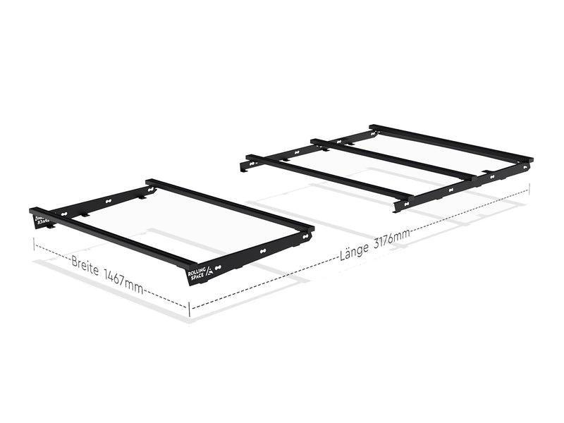 Laden Sie das Bild in Galerie -Viewer, Rolling Space Dachträgersystem MAN TGE / VW Crafter L3H3 | SpaceRack