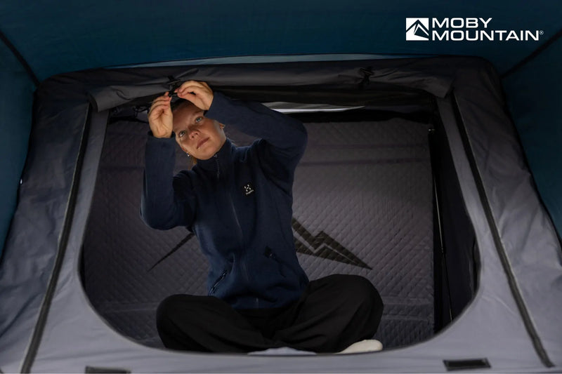 Laden Sie das Bild in Galerie -Viewer, MOBY MOUNTAIN Peak XXL 4 Personen Hybrid-Dachzelt