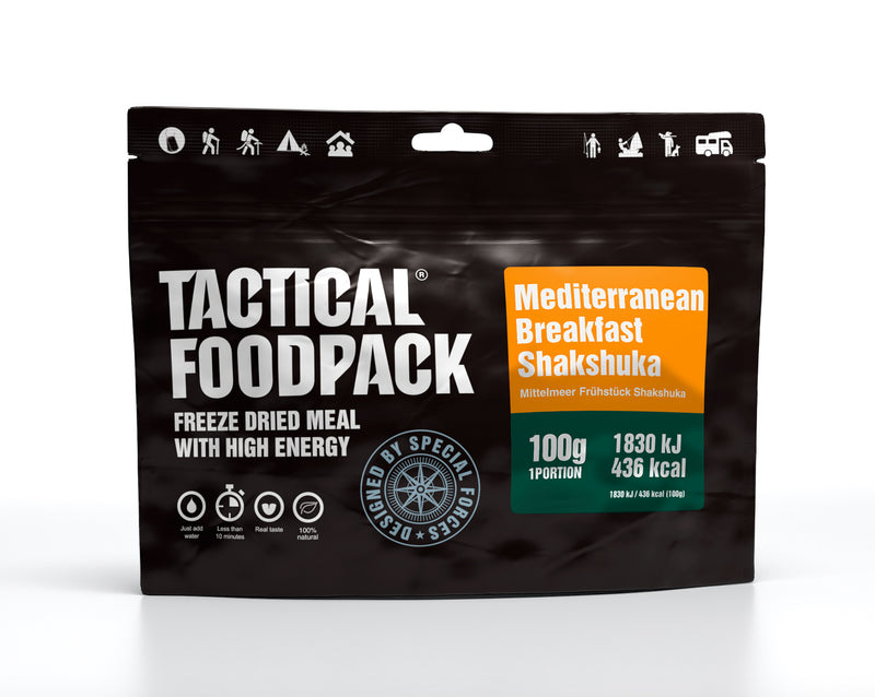 Laden Sie das Bild in Galerie -Viewer, TACTICAL FOODPACK Mittelmeer Frühstück Shakshuka 100g