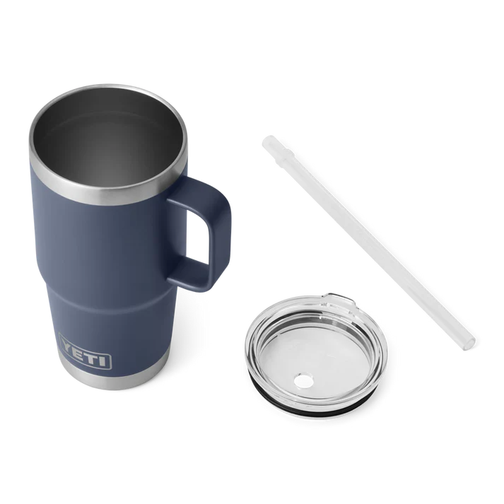Laden Sie das Bild in Galerie -Viewer, YETI Rambler® 35 oz (1 l) Trinkbecher Mit Trinkhalmdeckel