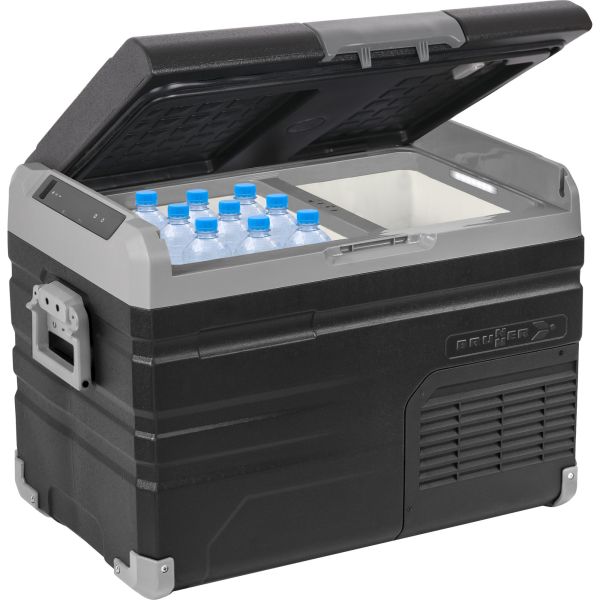 Laden Sie das Bild in Galerie -Viewer, BRUNNER Kühlbox Polarys Freeze DualZone, 12 / 24 / 100 – 240 Volt