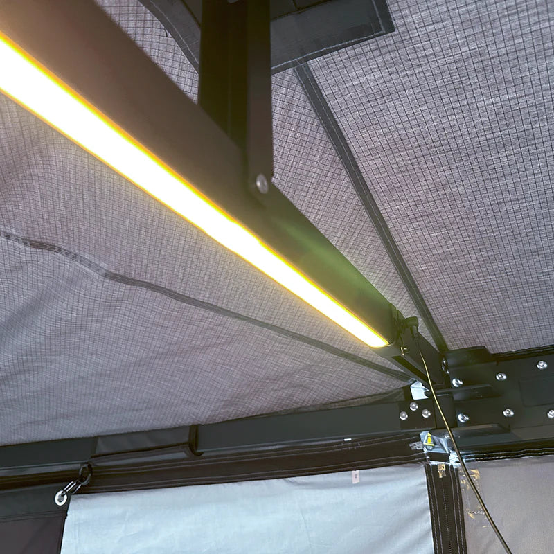Laden Sie das Bild in Galerie -Viewer, Horntools Freitragende 180 Grad Markise Horizon