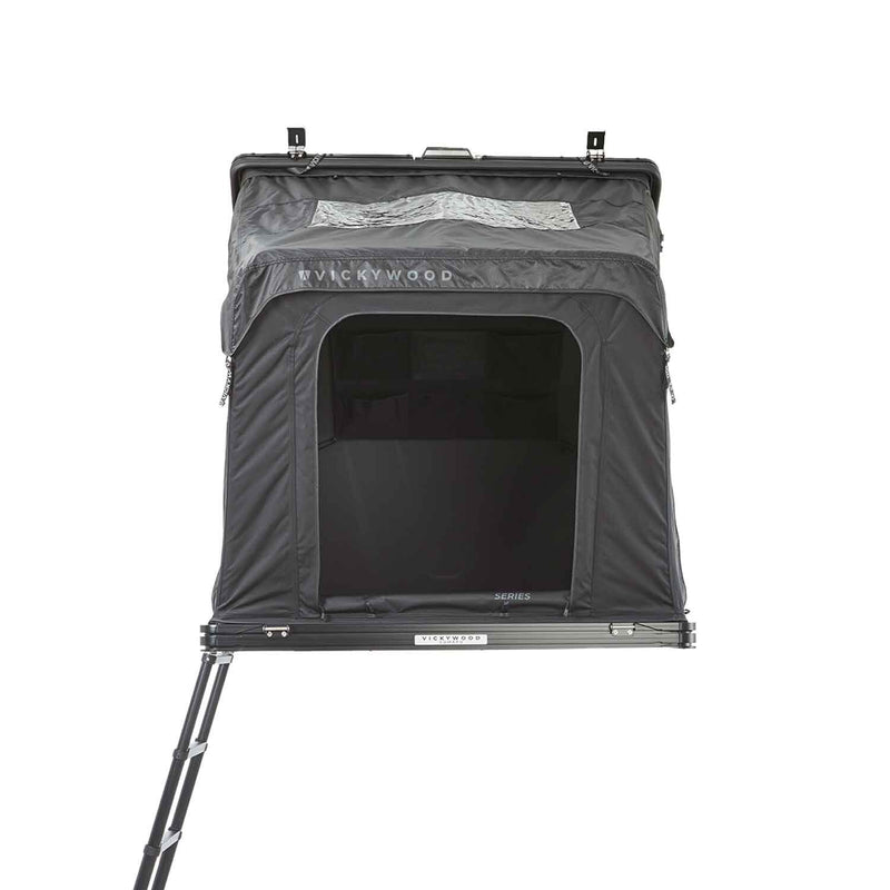 Laden Sie das Bild in Galerie -Viewer, Alu-Hartschalen-Dachzelt CUMARU XP 135 All Black