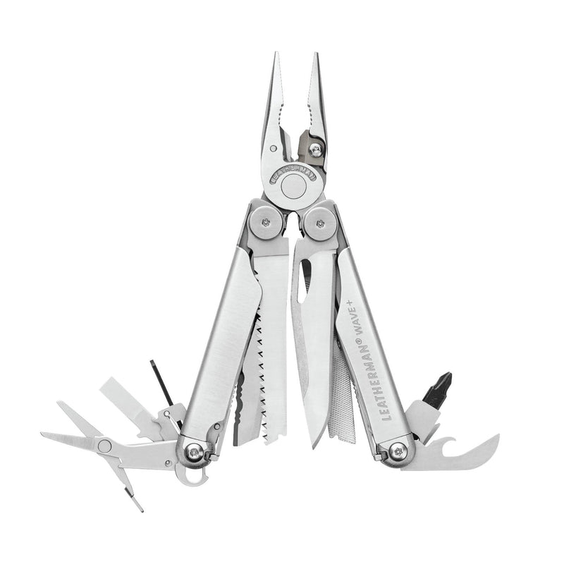 Laden Sie das Bild in Galerie -Viewer, Leatherman Wave Plus Multitool - geoeffnet