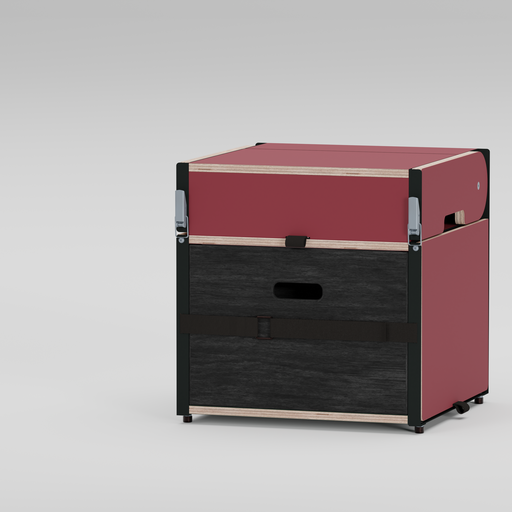 Laden Sie das Bild in Galerie -Viewer, Yellow Knife Kitchen Cube - Camping Küchenbox (40 x 40)
