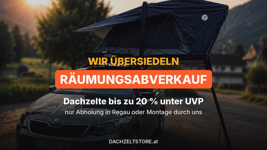 Räumungsabverkauf Dachzeltstore: Dachzelte bis zu 20 % unter UVP