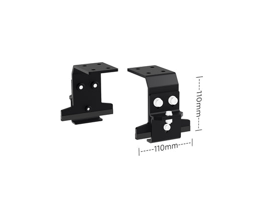 Rolling Space Regenrinnenhalter Fußsatz | SpaceGrip 110