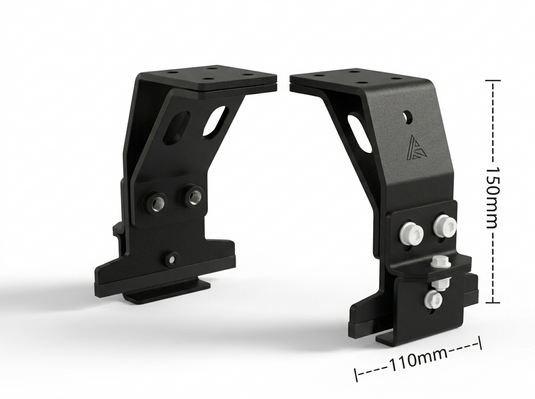 Rolling Space Regenrinnenhalter Fußsatz | SpaceGrip 150