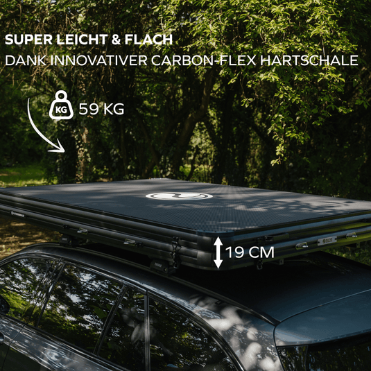 Naturbummler Alu-Light XL 2.0 Hartschalen-Dachzelt