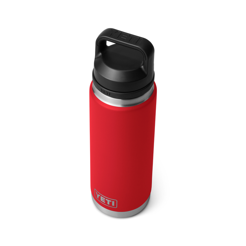 Laden Sie das Bild in Galerie -Viewer, YETI Rambler® 26 oz (769 ml) Flasche Mit Chug-Verschluss – Rescue Red
