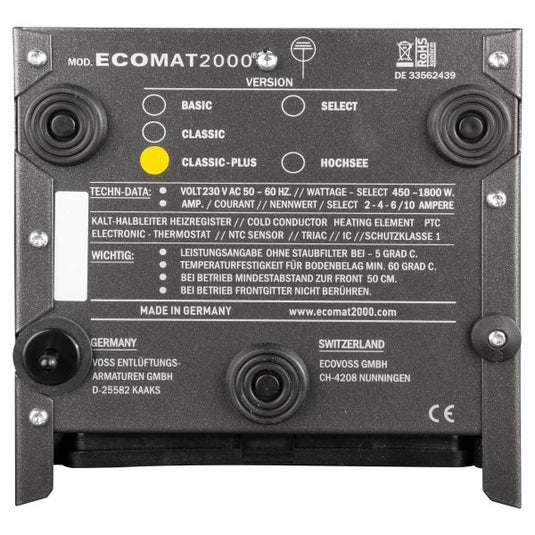 ECOMAT Heizgerät Ecomat 2000 Classic Plus