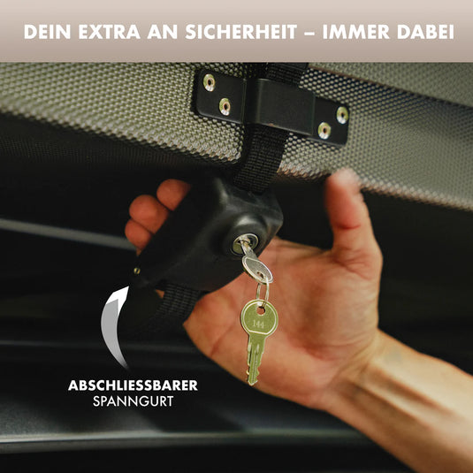 Naturbummler abschließbarer Spanngurt