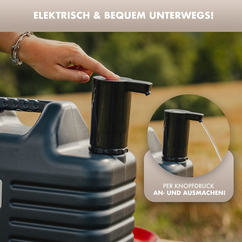 Laden Sie das Bild in Galerie -Viewer, Naturbummler Elektrischer Wasserhahn – Fließend Wasser beim Camping
