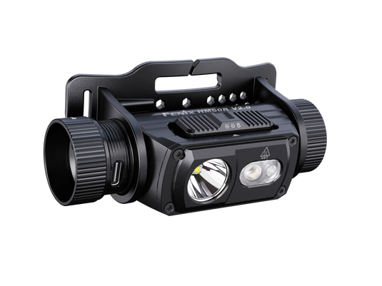 Fenix HM60R V2.0 Hochleistungs-Stirnlampe aus Metall, 1600 Lumen