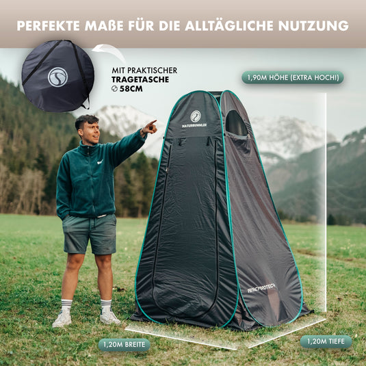 Naturbummler Duschzelt Privacy Protec+ – Dein mobiler Sichtschutz