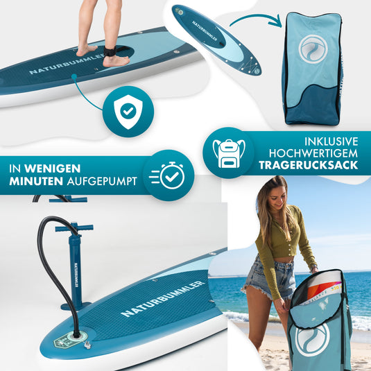 Naturbummler Stand-Up Paddling Board – Dein Allround-SUP für jedes Gewässer
