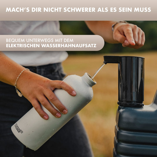 Naturbummler Elektrischer Wasserhahn – Fließend Wasser beim Camping