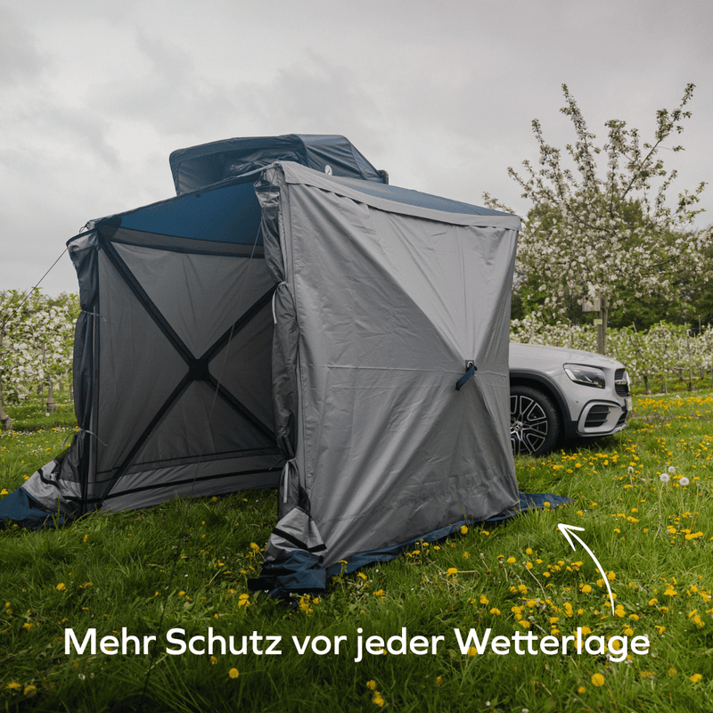 Laden Sie das Bild in Galerie -Viewer, Naturbummler Seitenwände für Pavillon CampBase – Wind- &amp; Sichtschutz
