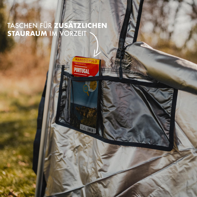 Laden Sie das Bild in Galerie -Viewer, Naturbummler Vorzelt Alu-Light XL Innenansicht
