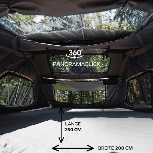 Family-Loft 2.0 Liegefläche 230 × 200 cm mit 360° Panoramablick