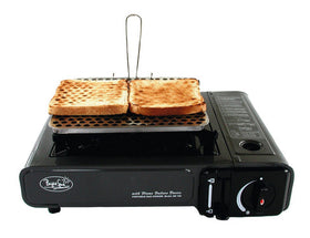 Edelstahl-Toaster mit Faltgriff