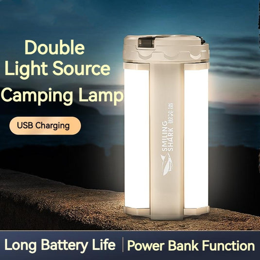 Superhelle Magnetische LED-Campinglampe – Wiederaufladbar & Vielseitig für Outdoor-Abenteuer