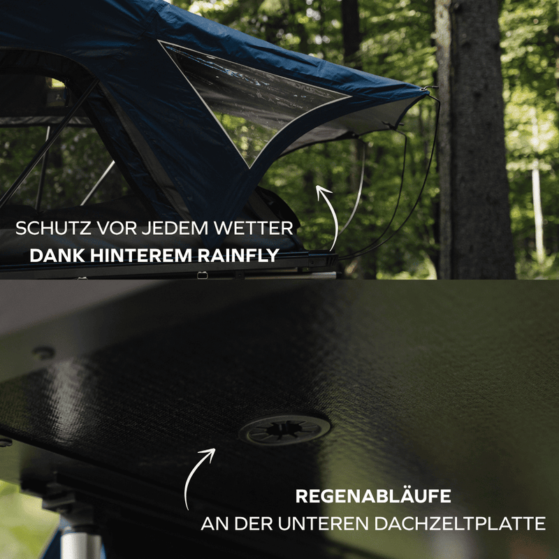 Laden Sie das Bild in Galerie -Viewer, Family-Loft 2.0 Rainfly und Regenabläufe an der Dachzeltplatte
