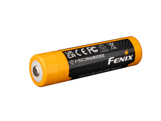 Fenix ARB-L18-4000U – 18650 Li-Ion Akku mit 4000 mAh, inkl. USB C Ladeanschluss