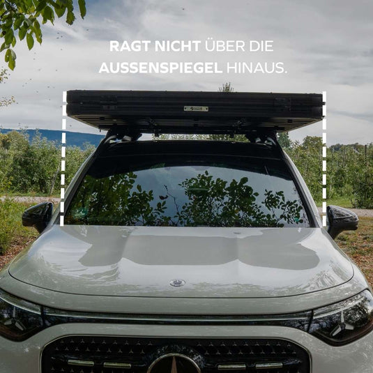 Alu-Light XXL 2.0 Dachzelt auf dem Auto