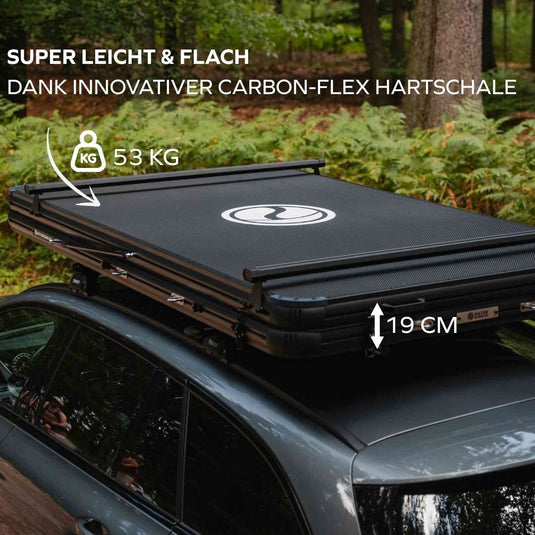 Naturbummler Alu-Light L 2.0 Hartschalen-Dachzelt