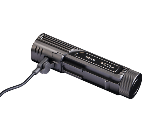 SET, Limitierte Promotion 2025 - Fenix BC26R ultrastarkes wiederaufladbares Fahrradlicht, 1600 Lumen + GRATIS Fenix BC05R V2.0 Rücklicht, 15 Lumen