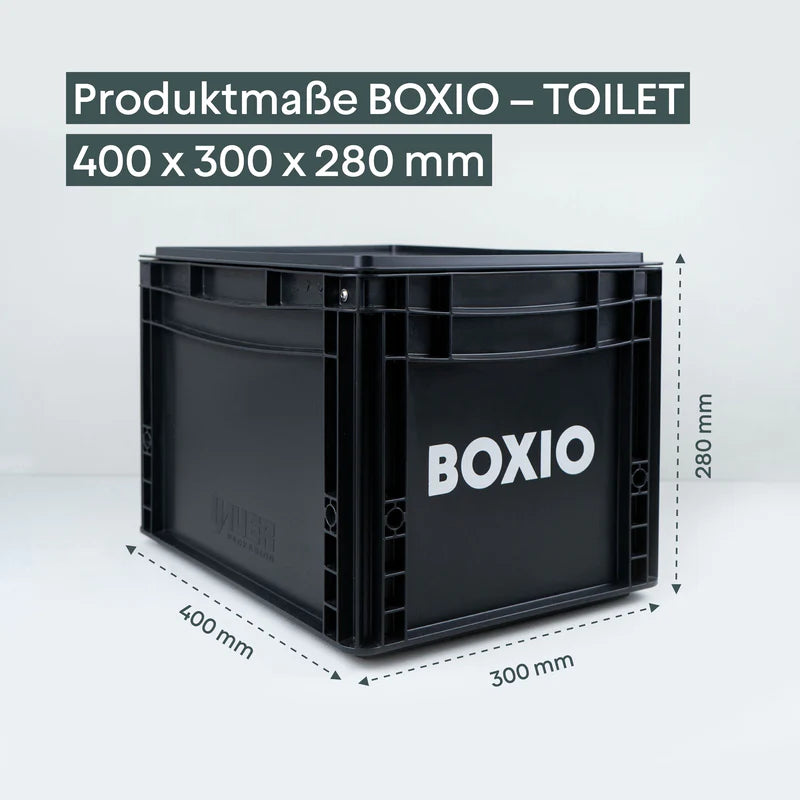 Laden Sie das Bild in Galerie -Viewer, BOXIO Toilet - Trenntoilette im Euroboxformat
