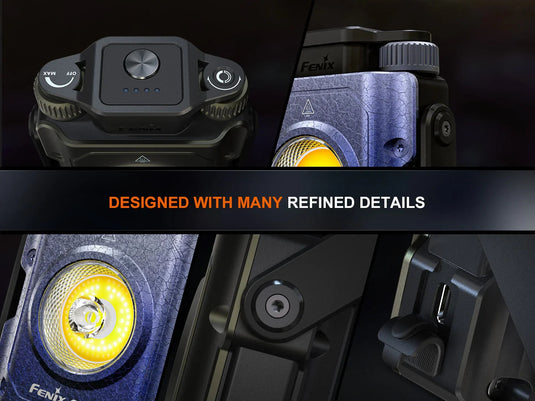 Fenix CL27R multifunktionale Outdoor-Laterne mit Spot- & Flutlicht, 1600 Lumen