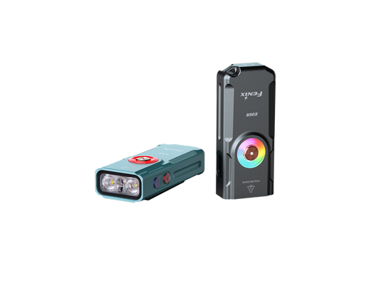 Fenix E06R vereint Weißlicht, UV-Licht und Laserpointer, 700 Lumen