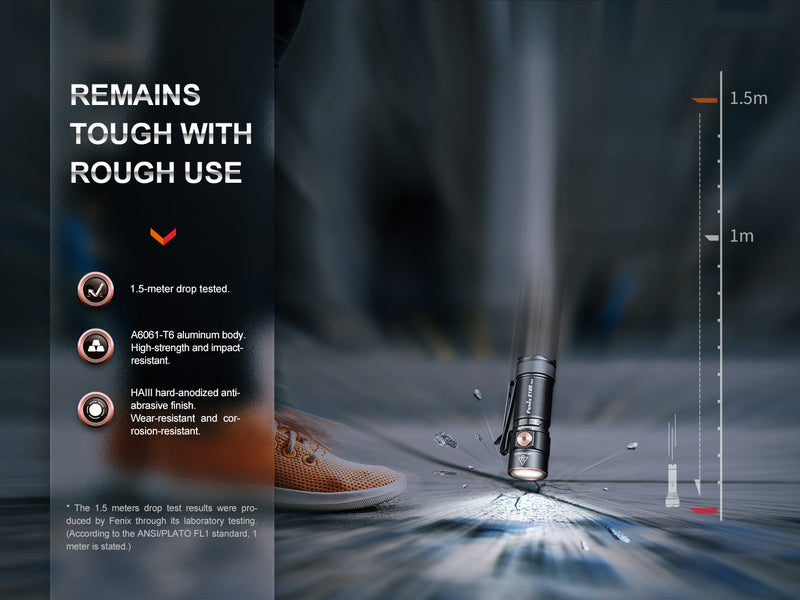 Laden Sie das Bild in Galerie -Viewer, Fenix E18R V2.0 Ultrakompakte Hochleistungstaschenlampe, 1200 Lumen
