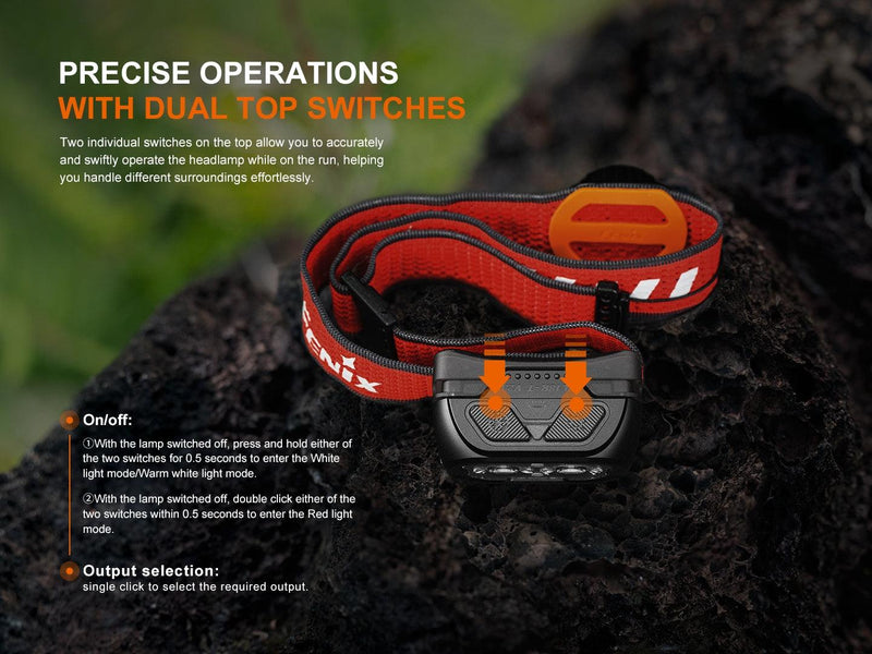 Laden Sie das Bild in Galerie -Viewer, Fenix HL18R-T V2.0 Trailrunning Stirnlampe, 800 Lumen
