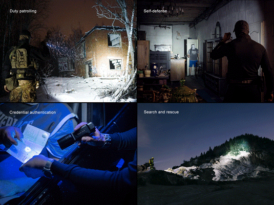 Fenix TK35R Hochleistungsfähige taktische Multi-Mode-Taschenlampe, 5800 Lumen