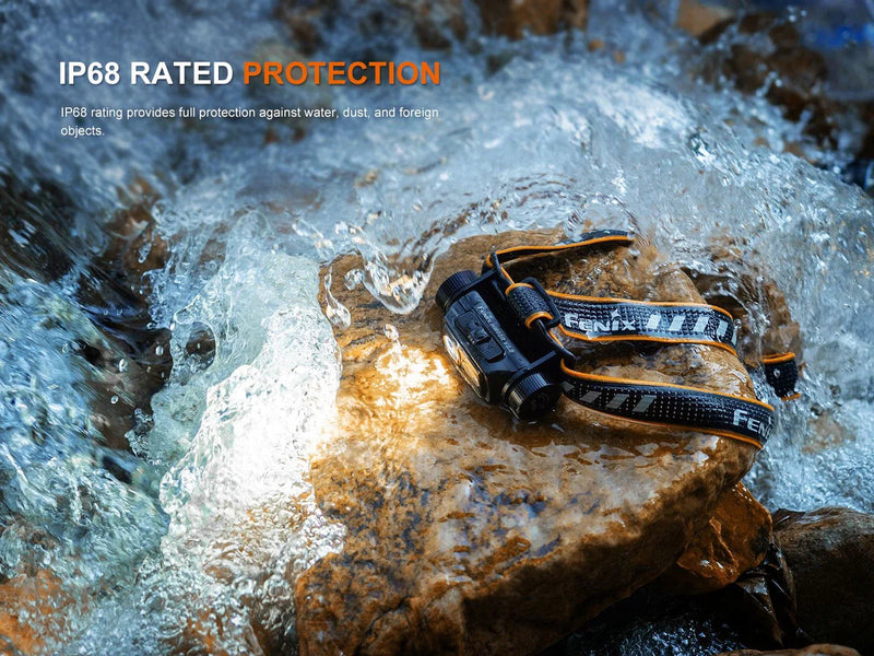 Laden Sie das Bild in Galerie -Viewer, Fenix HM60R V2.0 Hochleistungs-Stirnlampe aus Metall, 1600 Lumen
