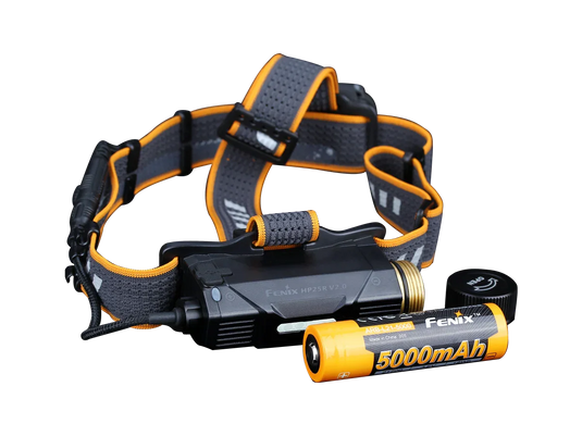 Fenix HP25R V2.0 wiederaufladbare Arbeits-Stirnlampe mit extrem langer Laufzeit, 1600 Lumen