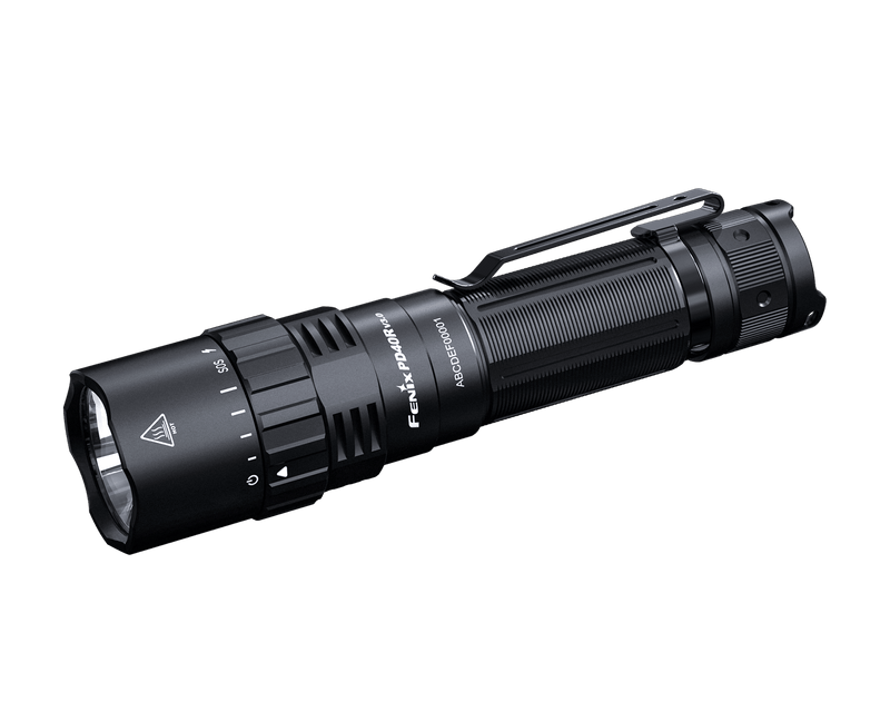 Laden Sie das Bild in Galerie -Viewer, Fenix PD40R V3.0 Superhelle Taschenlampe mit mechanischem Drehschalter, 3000 Lumen
