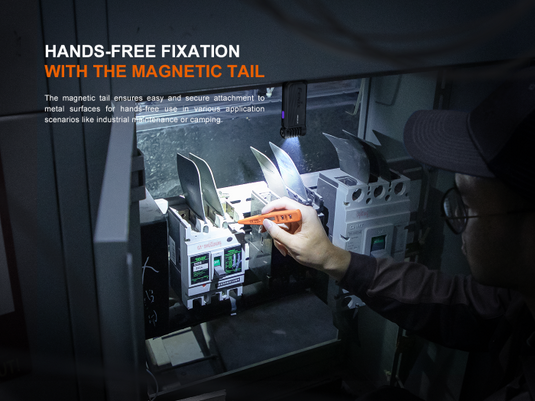 Fenix SW05R-UV kompakte Taschenlampe mit weißem Licht und starkem UV-Licht, 150 Lumen (Weißlicht)