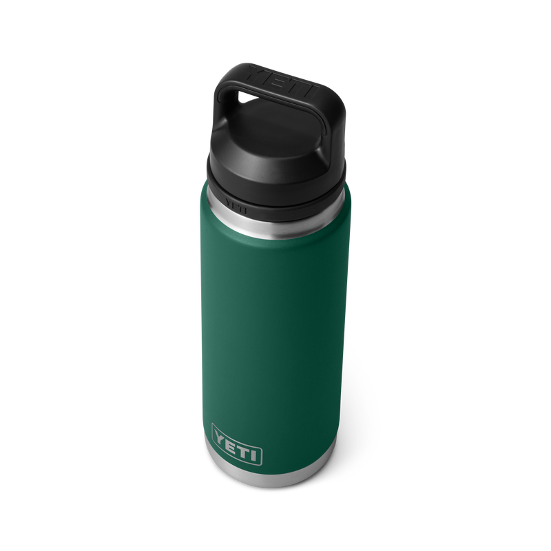 Laden Sie das Bild in Galerie -Viewer, YETI Rambler® 26 oz (769 ml) Flasche Mit Chug-Verschluss – Black Forest Green
